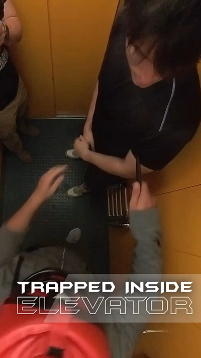 Trapped inside - Elevator